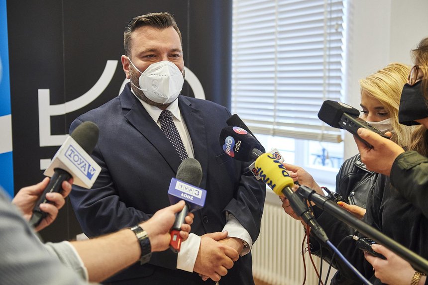 Sławomir Granatowski, dyrektor Departamentu Rewitalizacji i Sportu UMŁ fot. Radosław Jóźwiak / UMŁ