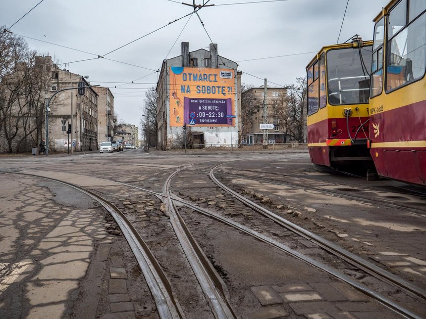 Łódź buduje ul. Wojska Polskiego: nowe torowisko, jezdnia, chodniki, wyniesione przystanki oraz parking park&ride fot. Stefan Brajter / UMŁ