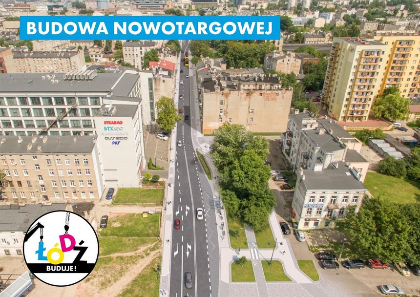 Ulica Nowotargowa od al. Piłsudskiego, w kierunku dworca, będzie przebiegać w obecnym śladzie ul. Targowej. Za Nawrot nieco odbije na wschód, podzieli istniejący kwartał, by w okolicy Tuwima połączyć się z al. Rodziny Scheiblerów