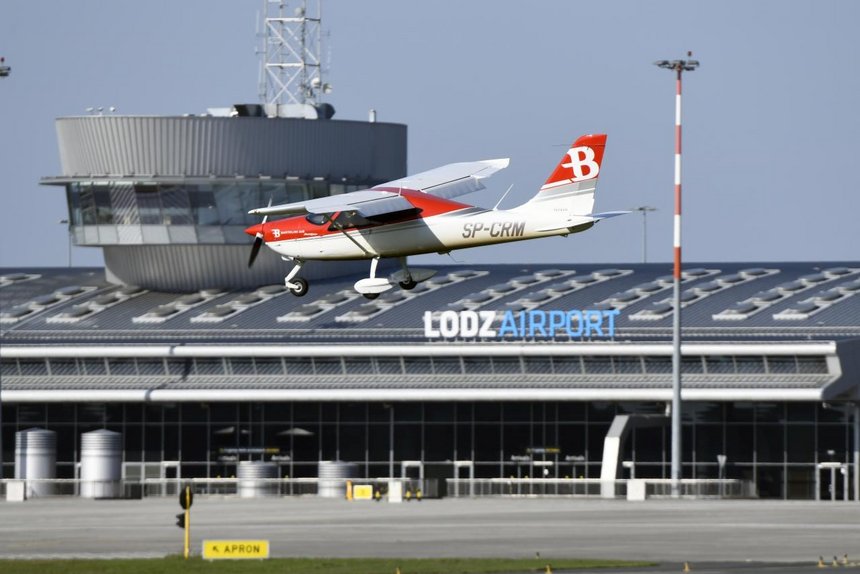 Stary terminal na łódzkim lotnisku zyskał nowe życie