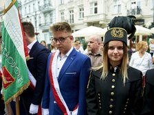 Uroczystość z okazji 31. rocznicy wizyty Ojca Świętego Jana Pawła II w Łodzi fot. Radosław Jóźwiak/UMŁ