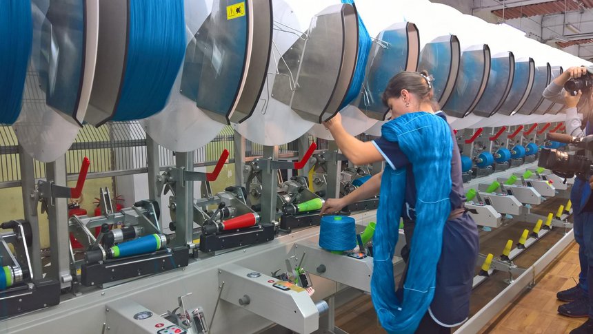 Fabryka jest jednym z nielicznych zakładów z czasów "Ziemi obiecanej", który do dziś pracuje i utrzymuje profil produkcji fot. Wojciech Markiewicz / UMŁ