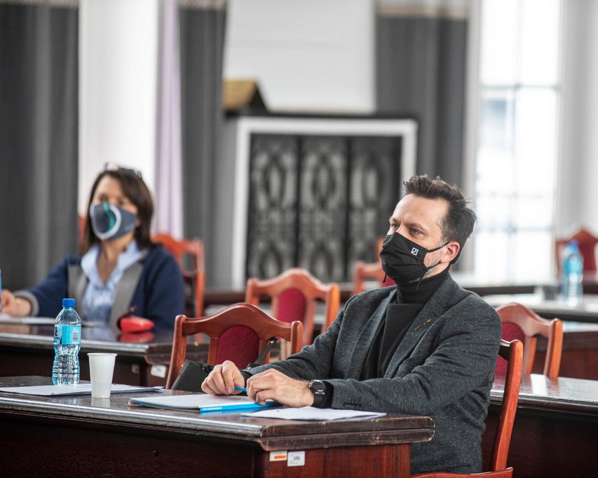 Posiedzenie Rady ds. Szkolnictwa Wyższego i Nauki przy Prezydencie Miasta Łodzi fot. Paweł Łacheta / UMŁ