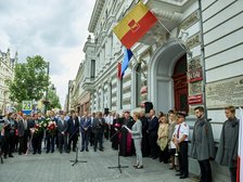 Uroczystość z okazji 31. rocznicy wizyty Ojca Świętego Jana Pawła II w Łodzi fot. Radosław Jóźwiak/UMŁ