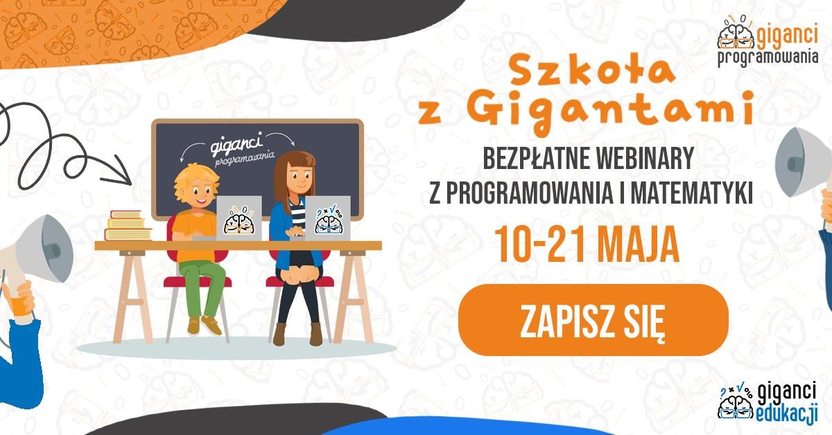 Szkoła z gigantami - plakat